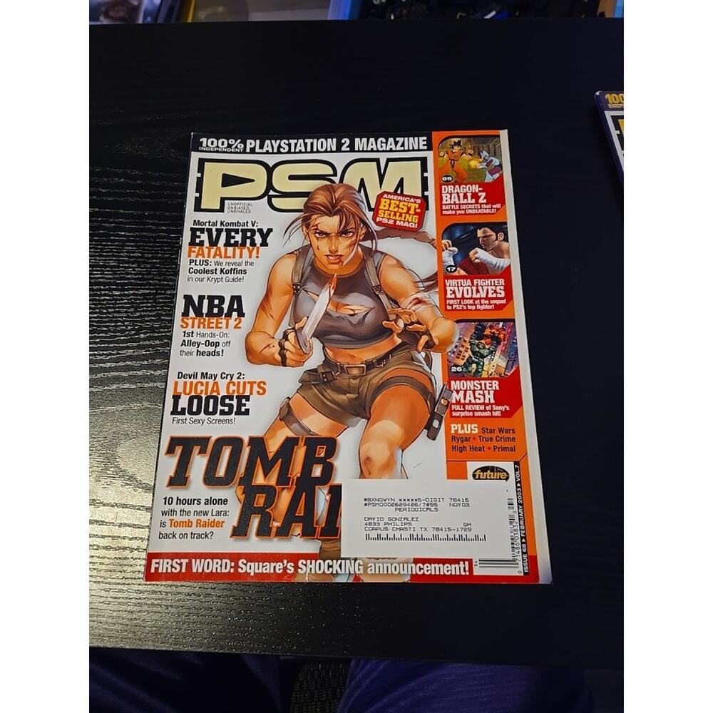 Feb. 2003 Vol. 7 #68 PSM Magazine PS2 PlayStation PC Gaming Video
